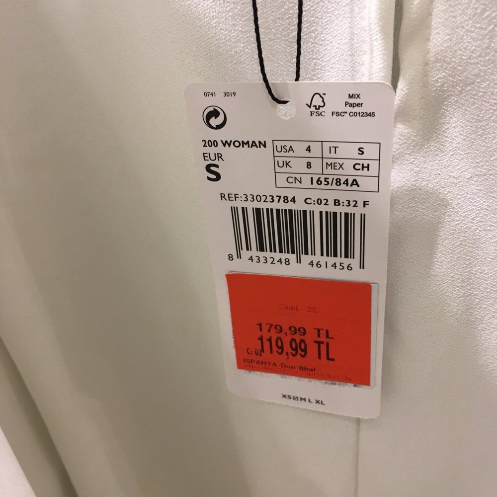 Mango - Price tag - Women's Clothing Near Me - Istanbul, 34