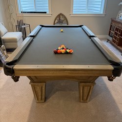 Showcase Billiard Services - Pool Table post install
