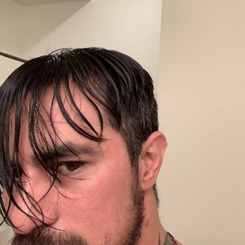 Regal Barber - I combed my hair forward so you can see what was done. This is the left side of my head! - Barbers Near Me - Murray, Utah