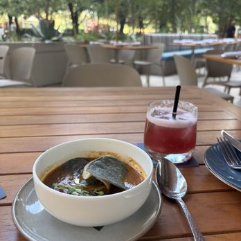 Zaranda - Soup of the day: tortilla soup. Didn't enjoy it at all. It 100% tasted like a bowl of warmed salsa with a few tortilla chips on top. - Mexican Near Me - Houston, Texas Zaranda - Soup of the day: tortilla soup. Didn't enjoy it at all. It 100% tasted like a bowl of warmed salsa with a few tortilla chips on top. - Mexican Near Me - Houston, Texas