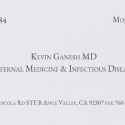 Mojave Medical - Kevin Ganesh MD