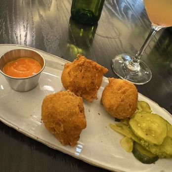 Copper Vine Restaurant - Louisiana crawfish beignets - Wine Bars Near Me - New Orleans, Louisiana