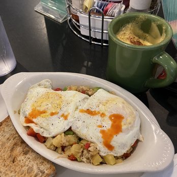 Toast - Crab Hash, Sourdough Toast and Turmeric Latte - Breakfast & Brunch Near Me - Asbury Park, New Jersey Toast - Crab Hash, Sourdough Toast and Turmeric Latte - Breakfast & Brunch Near Me - Asbury Park, New Jersey