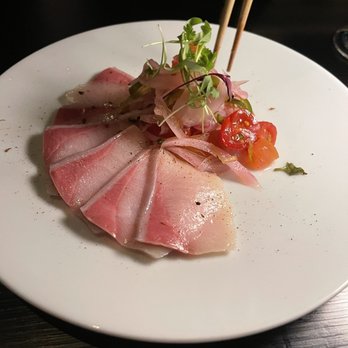Kaviar Restaurants - Pasadena - Yellowtail sashimi Yellowtail ceviche - Sushi Bars Near Me - Pasadena, California