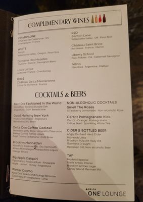 Menu photo 7 Delta One Lounge Queens, NY