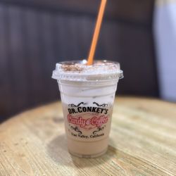 Dr Conkey's Candy & Coffee Co - Pumpkinmallow iced coffee 9-16-24