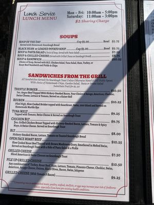 Menu photo 5 The Trestle Conway, SC Menu photo 5 The Trestle Conway, SC