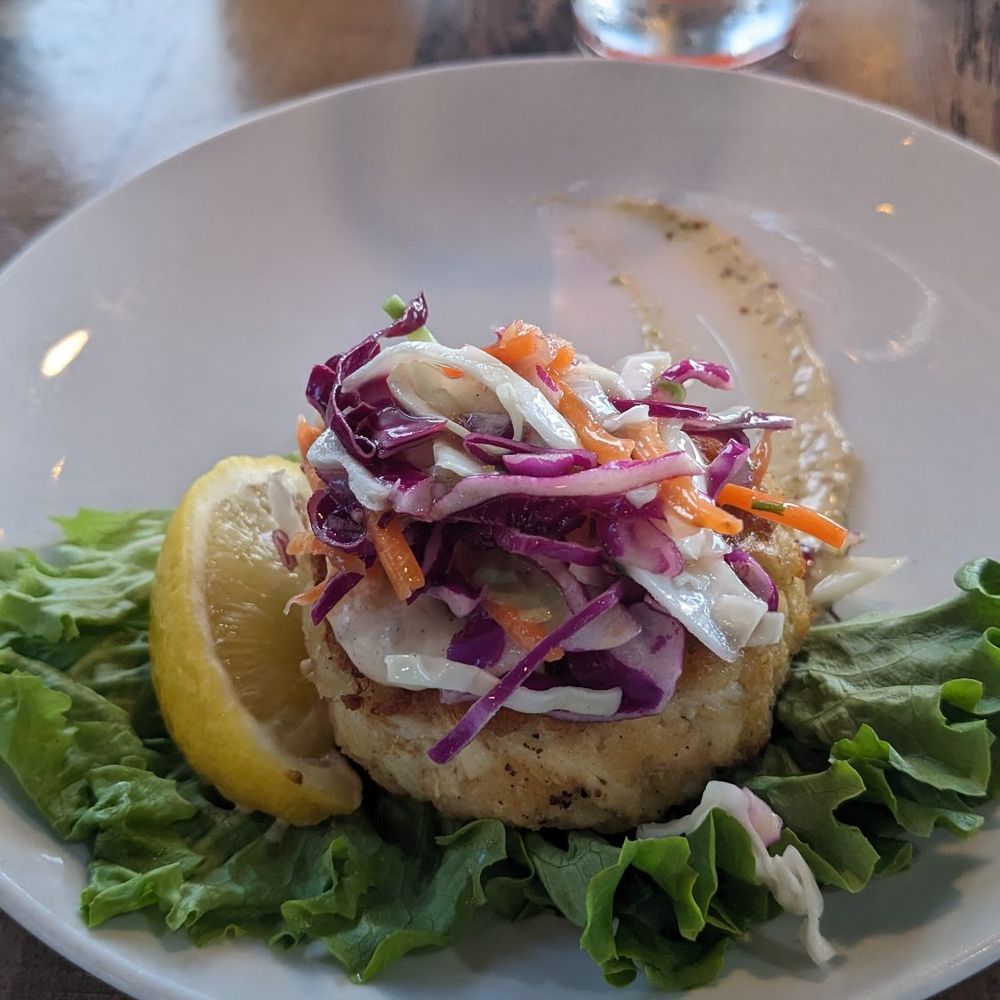 Waterfront Social - Crab cake appetizer - Bars Near Me - Crystal River, Florida Waterfront Social - Crab cake appetizer - Bars Near Me - Crystal River, Florida