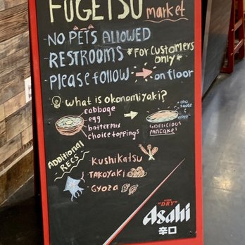 Fugetsu - San Jose - Directions as you enter. I did notice the arrows on the floor did not allow you to look for snacks in the middle so I did backtrack some - Teppanyaki Near Me - San Jose, California Fugetsu - San Jose - Directions as you enter. I did notice the arrows on the floor did not allow you to look for snacks in the middle so I did backtrack some - Teppanyaki Near Me - San Jose, California