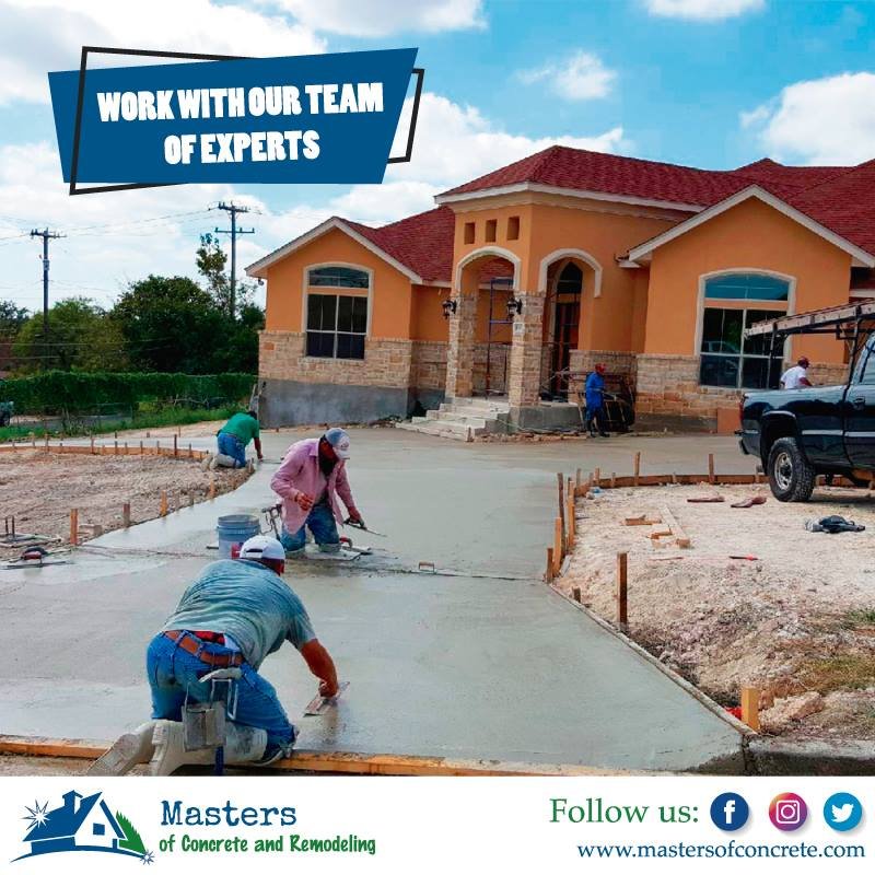 Slide of Masters of Concrete and Remodeling