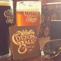 The Cotton Ball - Kerry lane IPA and lynch's hand crafted stout! Both equally delicious!!