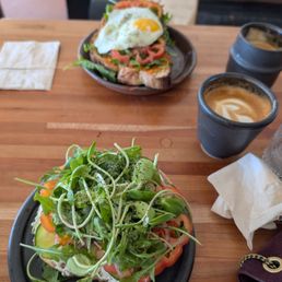 Bagel and toast
