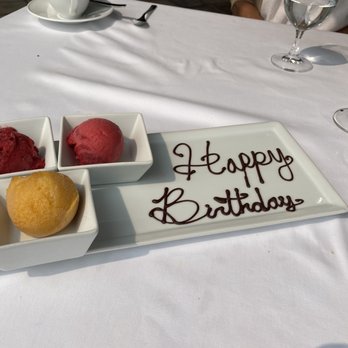 mar'sel - Three sorbets - New American Near Me - Rancho Palos Verdes, California