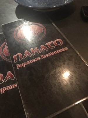 Menu photo 7 Nakato Japanese Restaurant Springfield, MO