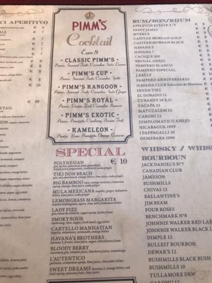 Menu photo 7 Pimm's Good Rome, RM