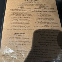 Menu Menu