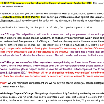 Stuho Student Housing - Pic 5 - Demanding a full refund - University Housing Near Me - Los Angeles, California Stuho Student Housing - Pic 5 - Demanding a full refund - University Housing Near Me - Los Angeles, California
