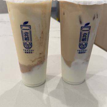 Teazzi Tea Shop - Taro Nunu Mochi Milk Tea - Bubble Tea Near Me - Monterey Park, California