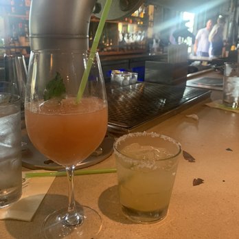 Ulele - Frose and magherita at the bar. - New American Near Me - Tampa, Florida
