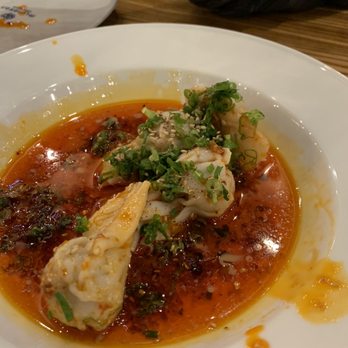 Momosan Ramen Boston - Spicy Wontons - Bars Near Me - Boston, Massachusetts