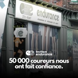 Exterior outside entrance of Boutique Endurance - Montreal, Quebec Exterior outside entrance of Boutique Endurance - Montreal, Quebec