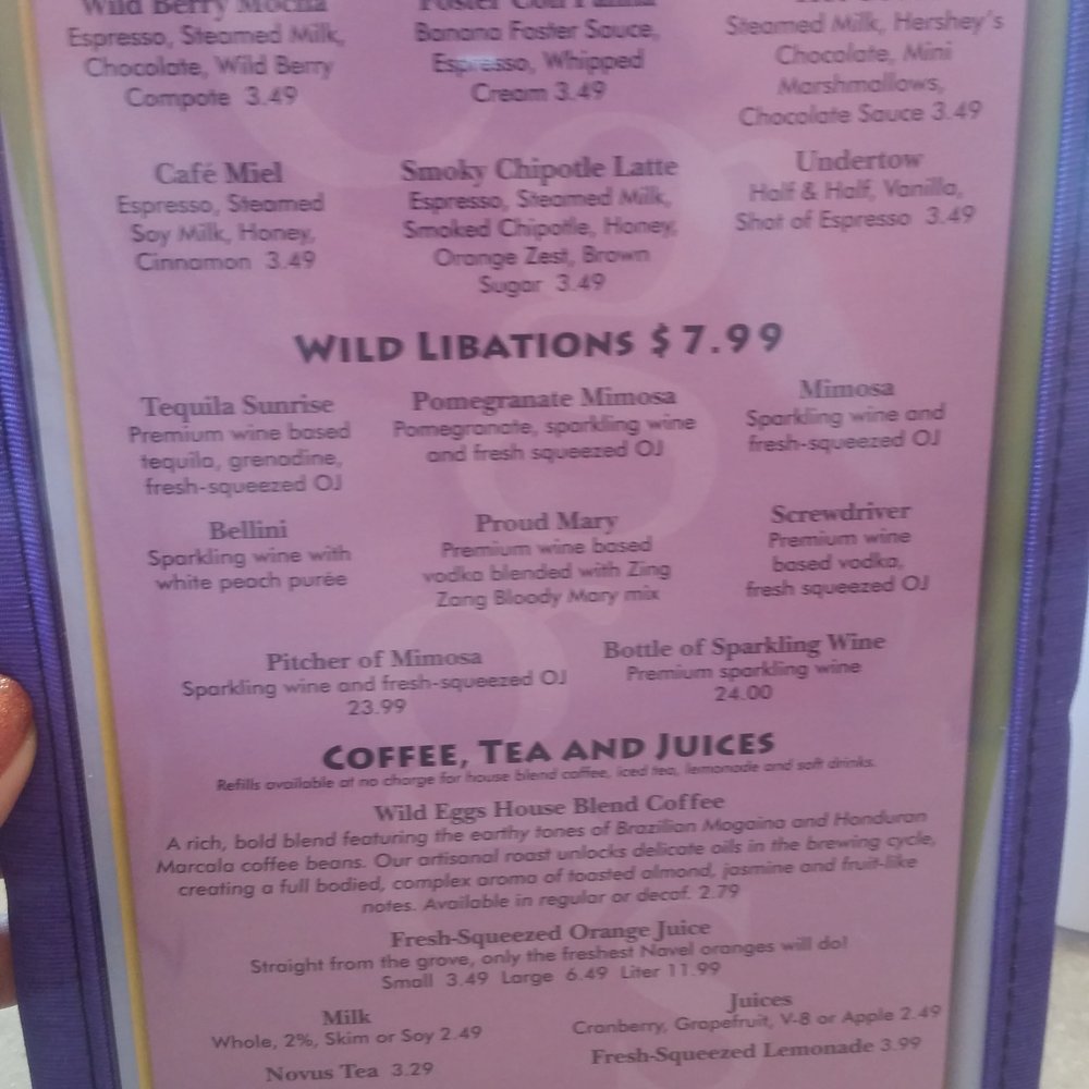 Wild Eggs - Menu - Breakfast & Brunch Near Me - Carmel, Indiana