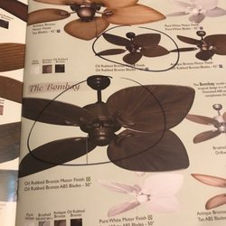 Dan's Fan City - The Bombay ceiling fan in 2 different sizes