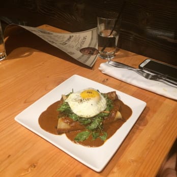 Pub 365 - My Son loved his egg covered enchiladas. I could not convince him that the spinach would make his muscles grow though. - Beer Bar Near Me - Las Vegas, Nevada