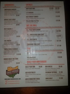 Menu photo 4 Smokey's BBQ Roadhouse Oregon, OH Menu photo 4 Smokey's BBQ Roadhouse Oregon, OH