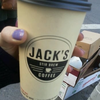 Jack's Stir Brew Coffee - Soy mocha to go. - Coffee & Tea Near Me - New York, New York Jack's Stir Brew Coffee - Soy mocha to go. - Coffee & Tea Near Me - New York, New York