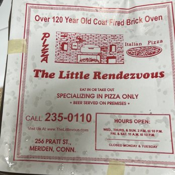 Little Rendezvous - Box - Pizza Near Me - Meriden, Connecticut Little Rendezvous - Box - Pizza Near Me - Meriden, Connecticut