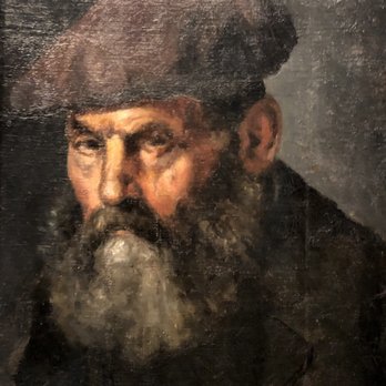 Museu Picasso - Man in a Beret by Pablo Picasso - Oil on canvas 1895 - Museu Picasso - Museums Near Me - Barcelona, B Museu Picasso - Man in a Beret by Pablo Picasso - Oil on canvas 1895 - Museu Picasso - Museums Near Me - Barcelona, B