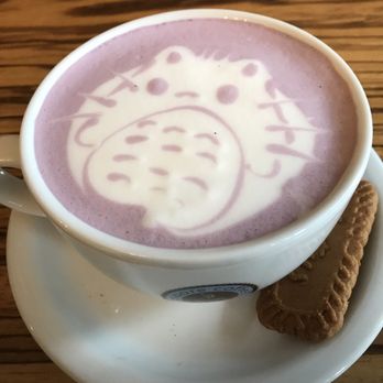 Moore Coffee Shop - Totoro Taro Latte - Coffee & Tea Near Me - Seattle, Washington Moore Coffee Shop - Totoro Taro Latte - Coffee & Tea Near Me - Seattle, Washington