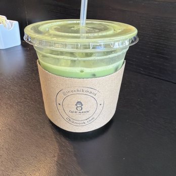 Chik Monk Coffee - Ceremonial grade lavender matcha - Cafes Near Me - Palm Beach, Florida