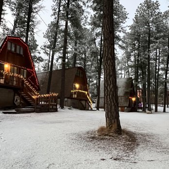 A Frame Cabins - Ski Resorts Near Me - Ruidoso, New Mexico