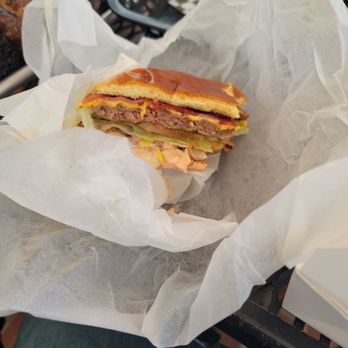 Farmer Boys - Single bacon cheese burger - Breakfast & Brunch Near Me - Hemet, California