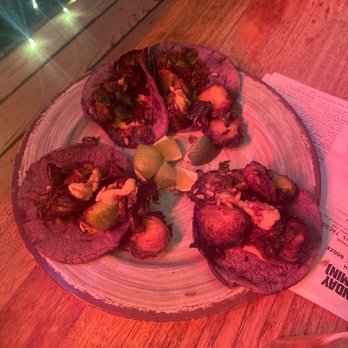 Tacovision - Crispy Brussel Sprouts Taco - Tacos Near Me - New York, New York
