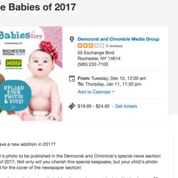 Democrat and Chronicle Media Group - Democrat and Chronicle Media Group employee posting a solicitation for paid submissions as a yelp event?