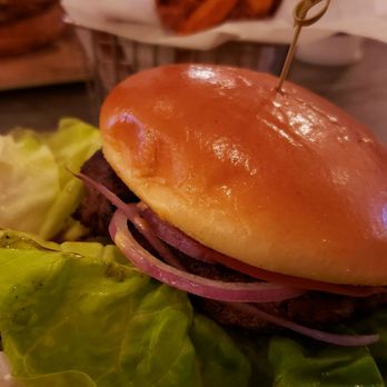 Flamme Burger - Keystone - Indy burger no cheese up close - Burgers Near Me - Indianapolis, Indiana Flamme Burger - Keystone - Indy burger no cheese up close - Burgers Near Me - Indianapolis, Indiana
