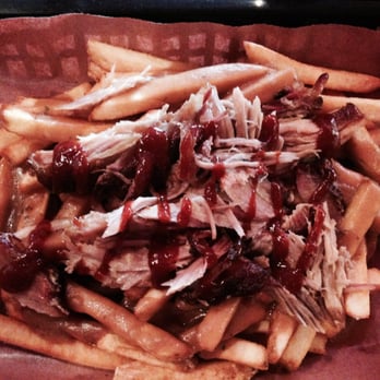 Smokehouse BBQ - GF fries & GF gravy, and pulled pork - Barbeque Near Me - Edmonton, Alberta