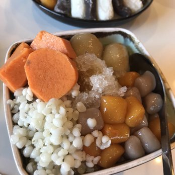 Meet Fresh - Taro Ball #3 (but no boba) $6.50 - Desserts Near Me - Irvine, California Meet Fresh - Taro Ball #3 (but no boba) $6.50 - Desserts Near Me - Irvine, California