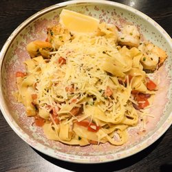 Sundeck Brasserie - Chilli Prawns Fettuccine