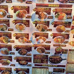 Taqueria El Jalisiense - New menu...