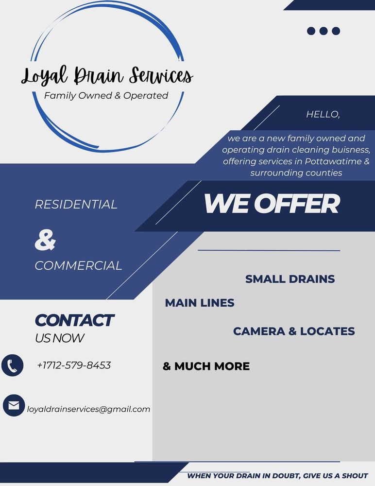 Slide of Loyal Drain Services