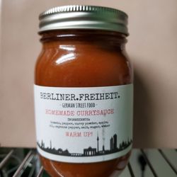 berliner.freiheit. - Jar of Berliner Freiheit's Currysauce.