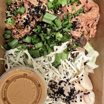 Umami Express - Pork shoulder rice & cabbage - Asian Fusion Near Me - Hayward, California Umami Express - Pork shoulder rice & cabbage - Asian Fusion Near Me - Hayward, California