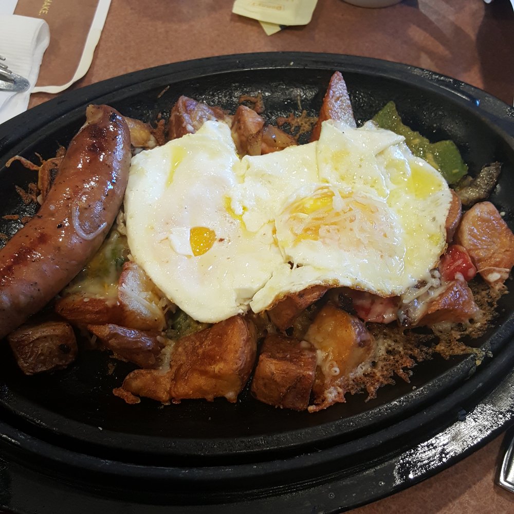 Denny's - My holiday skillet. I give it a 3! Did the cook go on break??? - Diners Near Me - Bakersfield, California Denny's - My holiday skillet. I give it a 3! Did the cook go on break??? - Diners Near Me - Bakersfield, California