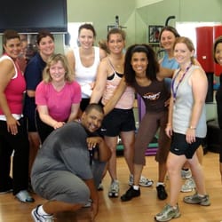 Anytime Fitness - Pose after morning Zumba.