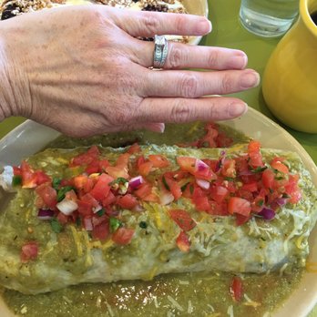 Snooze, an A.M. Eatery - Big ass breakfast burrito w/ salsa verde - Breakfast & Brunch Near Me - Gilbert, Arizona