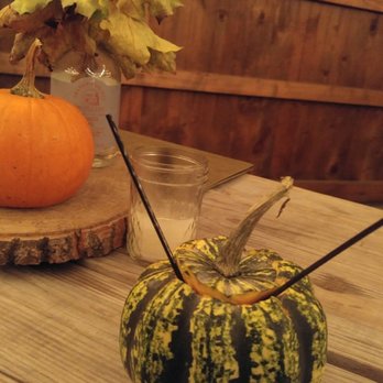 Orange County Distillery - Fall bourbon cocktail serves in my very own gourd! - Beer, Wine & Spirits Near Me - New Hampton, New York